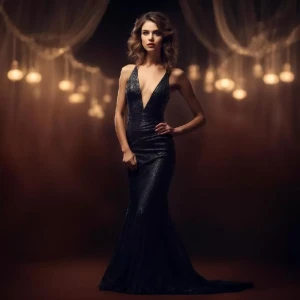 Изящное коктейльное платье с ассиметричным подолом Изящное коктейльное платье с ассиметричным подолом